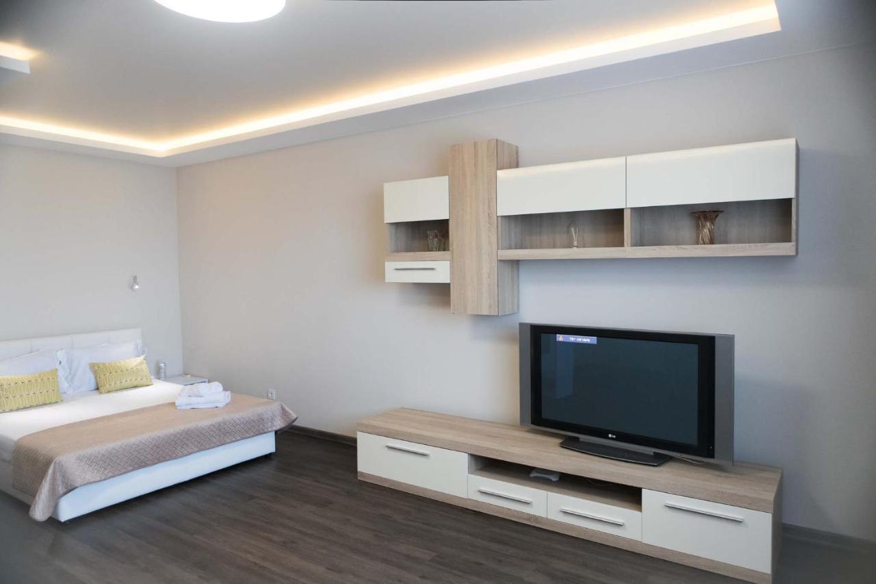 Просторная Однокомнатная Жк Счастливый Apartment Dnipro Exterior foto